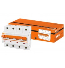 Выключатель автоматический четырехполюсный ВА47-125 63А D 15кА  SQ0208-0045  TDM