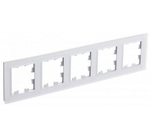 AtlasDesign Nature Белый Рамка 5-ая, матовое органическое стекло   ATN330105  SE