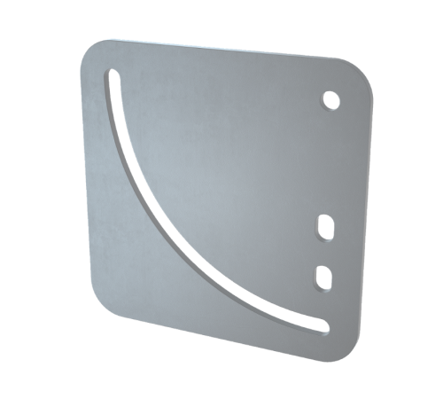 Пластина поворотная универсальная HD  PPU HD  КМ-профиль