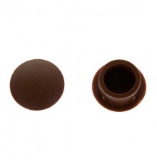 Заглушка декоративная 10 мм темно-коричневая (35 шт) - пакет   108875  Tech-KREP
