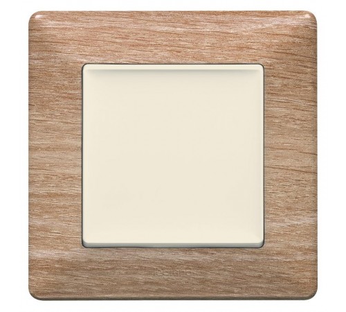 Valena LIFE Светлое дерево Рамка 1-ая  754181  Legrand