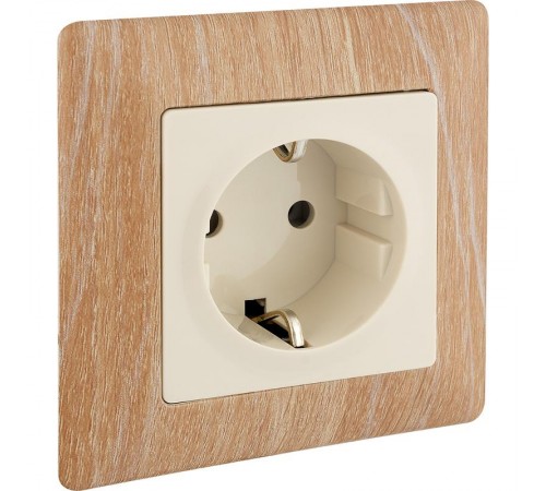 Valena LIFE Светлое дерево Рамка 1-ая  754181  Legrand