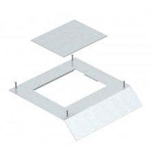 Крышка напольного кабельного канала AIK под установку GES6 (сталь) (AIKF DG6 35075)  7404984  OBO Bettermann