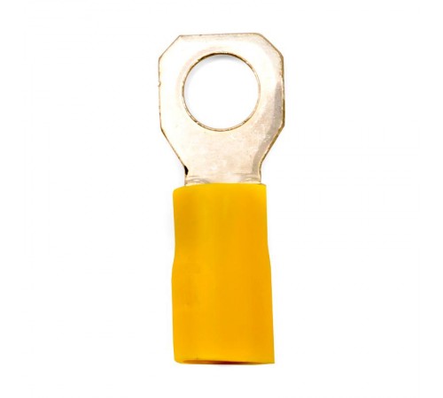 Наконечник с отверстием под винт и изолир.фланцем 2.5-6мм.кв. 6.2мм  2C6P  DKC