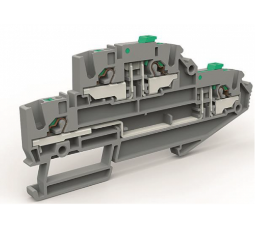 Двухуровневая клемма с размыкателем  ZEFDS200GR  DKC