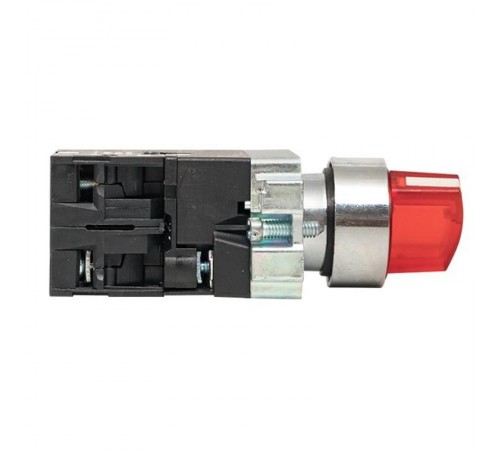 Переключатель BD33 3P c красной подстветкой 24В NO PROxima  xb2-bk33-r-24  EKF