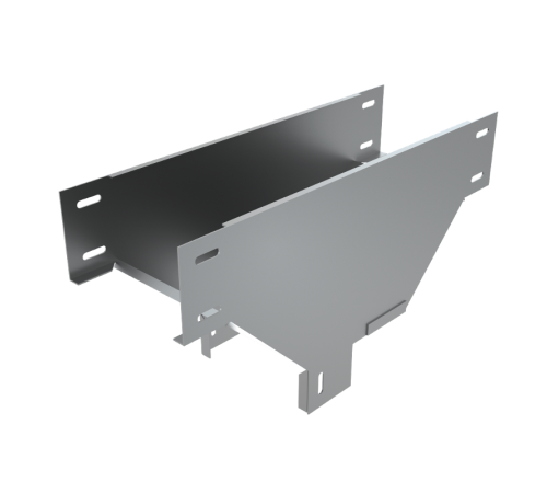 Т-отвод вертикальный вниз 50х200 мм  TDV50-200  КМ-профиль