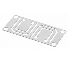 Держатель монтажный универсальный двойной 36х77 мм для кабельного канала и кабеля  ДМУ-2  Рувинил