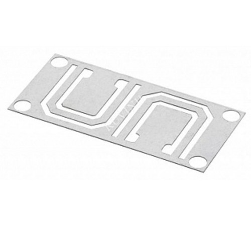 Держатель монтажный универсальный двойной 36х77 мм для кабельного канала и кабеля  ДМУ-2  Рувинил