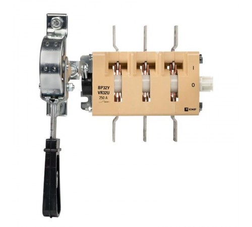 ВР32У-35A31240-R 250А, 1 направ. с д/г камерами, с передней смещённой рукояткой MAXima  uvr32-35a31240-r  EKF