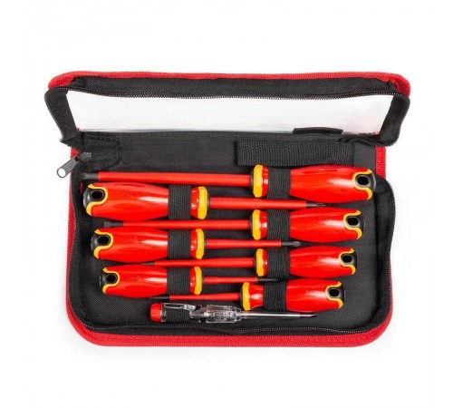 Набор диэлектрических отверток "Профи" НИО-2208-S  88926  КВТ