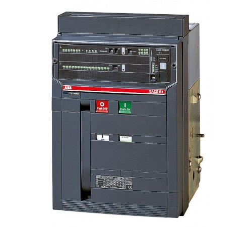 Выключатель автоматический выкатной E1B 1250 PR121/P-LSI In=1250A 3p W MP+10 доп. контактов  1SDA055649R2  ABB