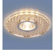 Светильник точечный встраиваемый 8091 MR16 SL/GD зеркальный/золотой  a037514  Elektrostandard