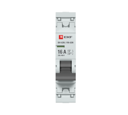 Выключатель нагрузки 1P 16А ВН-63N PROxima S63116  EKF
