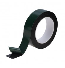 Двухсторонний скотч , черная, вспененная ЭВА основа, 30 мм, ролик 5 м  09-6130  REXANT