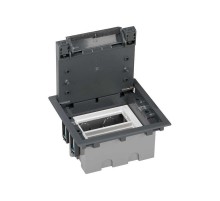 Simon CIMA 500 Люк на 2 модуля 500CIMA (4 модуля 45х45 мм), глубина 70-100мм, посадка 170х155мм, max 600кг, серый  52050002-035  Simon