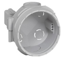 Коробка универсальная с возможностью объединения - Программа Batibox - бетон - 1-местная - глубина 58 мм  081941  Legrand