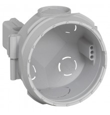 Коробка универсальная с возможностью объединения - Программа Batibox - бетон - 1-местная - глубина 58 мм  081941  Legrand