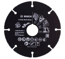 Отрезной круг по дереву для УШМ 125 мм  2608623013  BOSCH