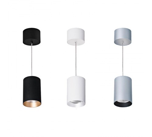 Светильник подвесной SP-POLO-R85-2-15W Day White 40deg (White, White Ring)  022948  Arlight