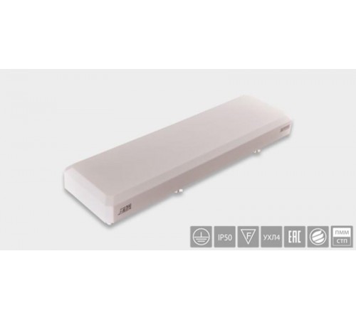 Световой указатель аварийного освещения люминесцентный PASSAT BS-1120-1x18 T8 18Вт централизованный накладной IP50  a8946  Белый свет