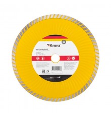 Диск алмазный отрезной Turbo волна 230x22.2x2.4x10 мм  KR-90-0135  Kranz