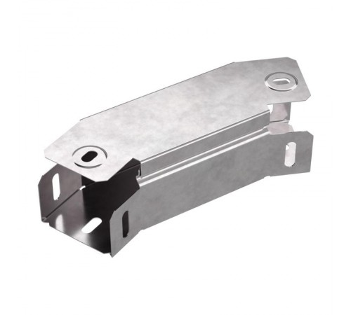 Угол горизонтальный 45 градусов с крышкой Стандарт 50х50   PR16.0571  Промрукав