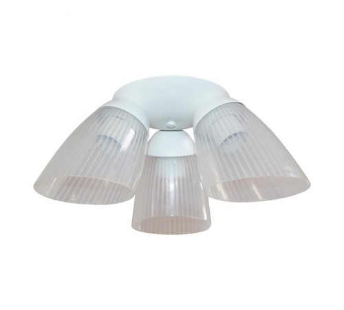 Светильник "Колокольчик" 131 бел. (плафон П0476) НПБ 01-3х60-197 Е27  1005404666  Элетех