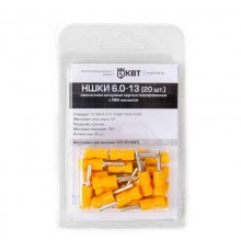 Наконечник штыревой НШКИ 6,0-13 (20шт.)  75344  КВТ