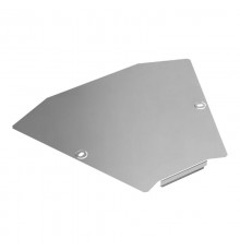 Крышка угла горизонтального 45 градусов Стандарт INOX (AISI 304) 300  PR16.3429  Промрукав