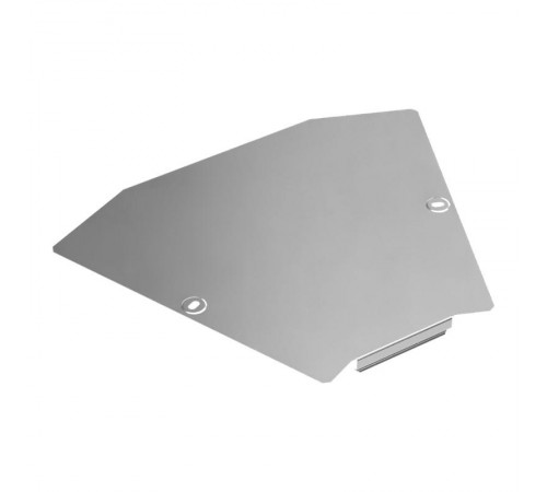 Крышка угла горизонтального 45 градусов Стандарт INOX (AISI 304) 300  PR16.3429  Промрукав