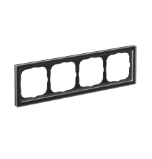 ArtGalery Pure Черный Рамка 4-постовая , органическое стекло  GAL321004  SE