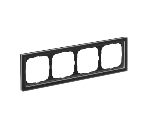 ArtGalery Pure Черный Рамка 4-постовая , органическое стекло  GAL321004  SE