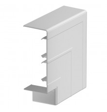 Крышка плоского угла кабельного канала Rapid 45-2 53x130 мм (ПВХ,серый) (GK-FH53130LGR)  6113272  OBO Bettermann