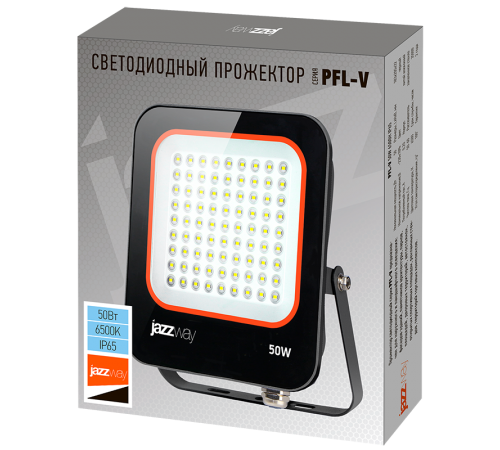 Прожектор светодиодный PFL- V 50w 6500K IP65 Jazzway  .5039735  Jazzway
