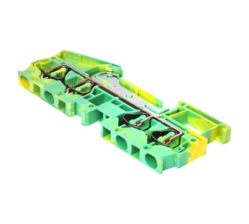Колодка клеммная пружинная JXB-ST-4 4 вывода земля EKF  plc-jxb-st-4-4-pen  EKF