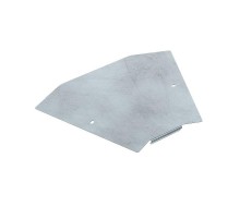 Крышка угла горизонтального 45 градусов Профи INOX (AISI 316) 200 (1,0 мм)  PR16.16946  Промрукав