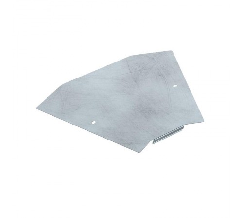 Крышка угла горизонтального 45 градусов Профи INOX (AISI 316) 300 (1,0 мм)  PR16.16947  Промрукав