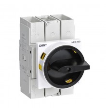 Выключатель-разъединитель NF2-100/3HBR дверного монтажа, черная ручка с замком (R)  324142  CHINT