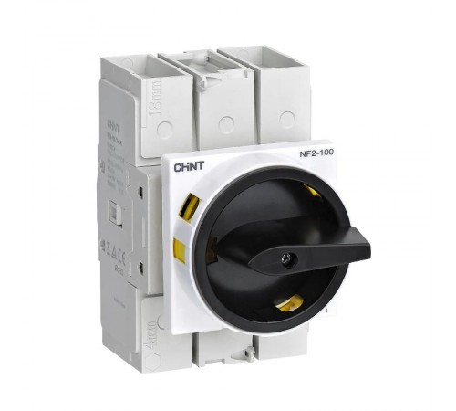 Выключатель-разъединитель NF2-100/3HBR дверного монтажа, черная ручка с замком (R)  324142  CHINT