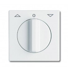 Плата центральная (накладка) с поворотной ручкой, IP44, серия Allwetter 44, цвет слоновая кость  1710-0-2223   2CKA001710A2223  ABB