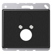 Крышка для 2-х гнезд; черная SL562SW Jung