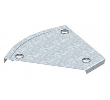 Крышка угловой секции 45° 100мм (DFB 45 100 DD)  7131828  OBO Bettermann