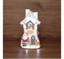 Керамическая фигурка "Белый домик" 15.7х11.7х28.4 см  505-025  NEON-NIGHT