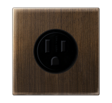 розетка NEMA 5-20R 15А, 125В АС антик  ME2521-15AT  Jung