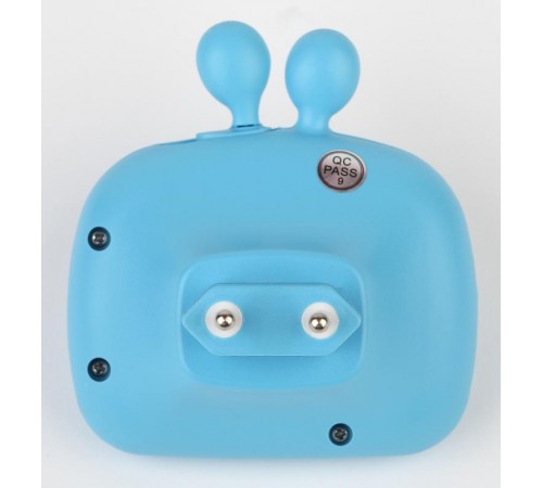 Ночник - светильник светодиодный  NN-613-SW-BU ФИКСИКИ в розетку с выключателем синий   Б0019136  ЭРА