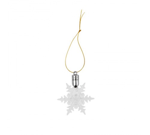 Фигурка подвесная "Снежинка" RGB 7*6 см  501-094  NEON-NIGHT