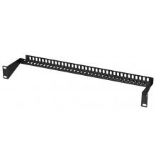 ITK Органайзер кабельный 1U задний черный  CO05-1R  ITK