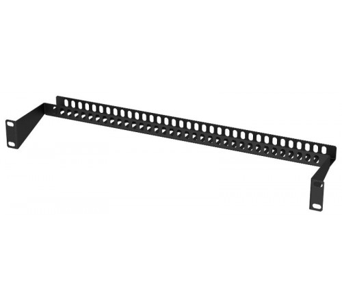 ITK Органайзер кабельный 1U задний черный  CO05-1R  ITK