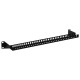 ITK Органайзер кабельный 1U задний черный  CO05-1R  ITK